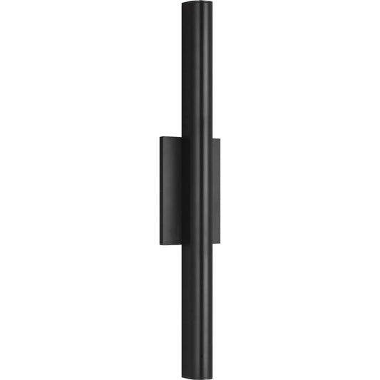 Chara 26 Outdoor Wall Sconce by Visual Comfort & Co. in black. Made from aluminum in a unique style.