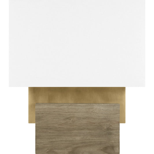 Slab Small Table Lamp by Visual Comfort & Co.. Made from wood in a unique style.