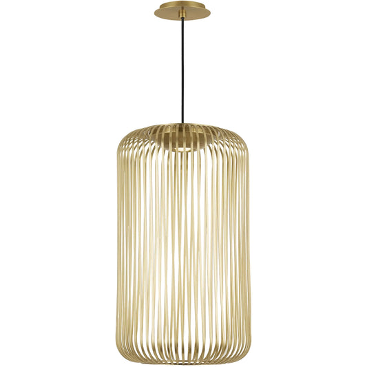 Kai 1 Light Pendant by Visual Comfort & Co.. Made from aluminum in a unique style.