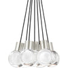 Satin Nickel / 7 / 3000K Integrated LED 120V