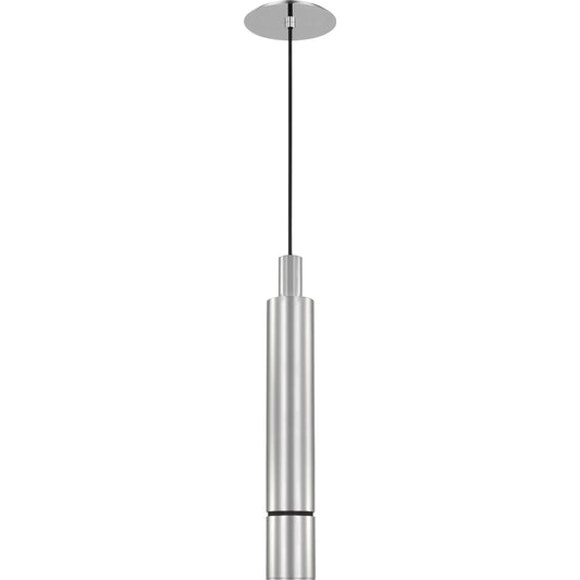 Sottile Pendant by Visual Comfort & Co. in polished stainless steel. Made from aluminum, stainless steel or brass in a unique style.