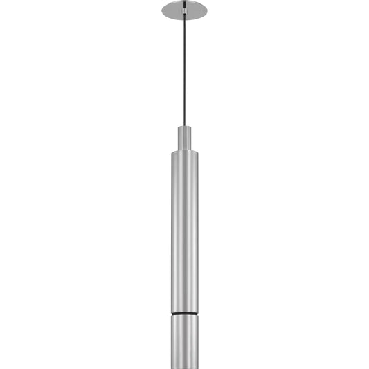 Sottile Pendant by Visual Comfort & Co. in polished stainless steel. Made from aluminum, stainless steel or brass in a unique style.