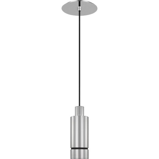 Sottile Pendant by Visual Comfort & Co. in polished stainless steel. Made from aluminum, stainless steel or brass in a unique style.