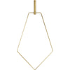 Natural Brass / D 5" / H 10"