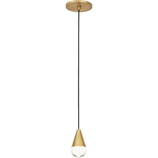 Cupola 1-Light Pendant by Visual Comfort & Co.. Made from aluminum or brass in a unique style.