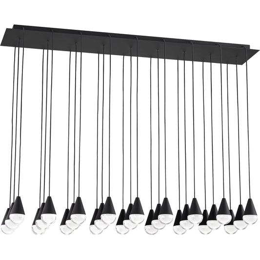 Cupola 27-Light Chandelier by Visual Comfort & Co.. Made from aluminum or brass in a modern style.