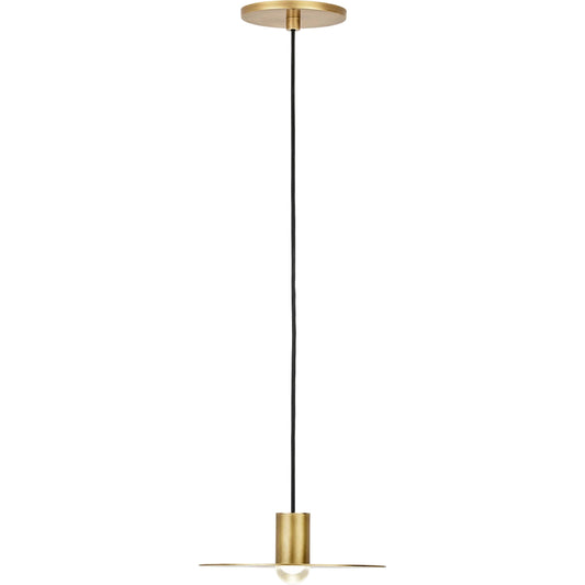 Eaves 1 Light Pendant by Visual Comfort & Co.. Made from aluminum or brass in a unique style.