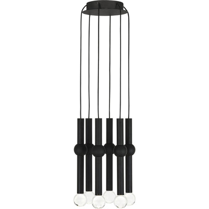 Guyed 6 Light Chandelier by Visual Comfort & Co.. Made from aluminum or brass in a unique style.
