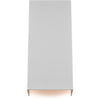 Matte White / 21W / D 6" / W 4" / H 13"