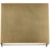 Natural Brass / 21W / D 6" / W 4" / H 5"