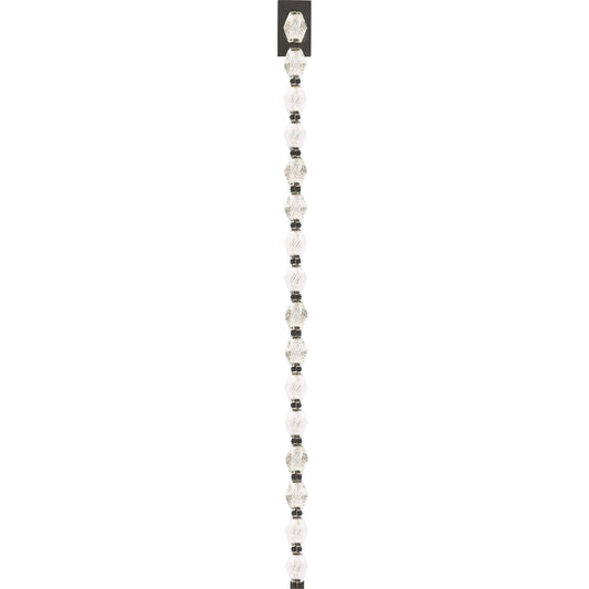 Collier 40 Wall Sconce by Visual Comfort & Co. in dark bronze and dark bronze. Made from aluminum, glass in a unique style.