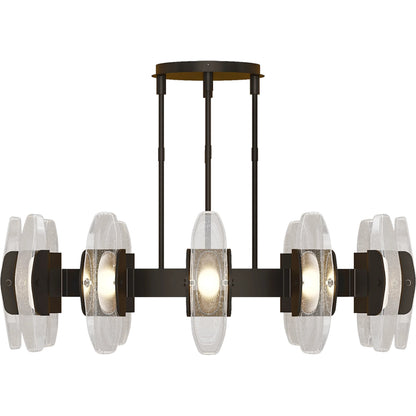 Wythe X-Large Chandelier by Visual Comfort & Co. in plated brass. Made from aluminum in a unique style.