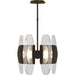 Wythe Small Chandelier by Visual Comfort & Co.. Made from aluminum in a unique style.