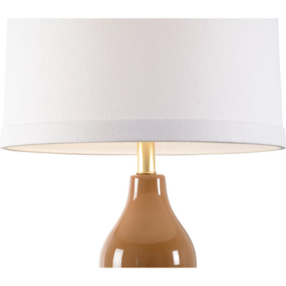 Gourd Lamp by Chelsea House. Made from ceramic in a transitional style.