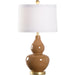 Gourd Lamp by Chelsea House. Made from ceramic in a transitional style.