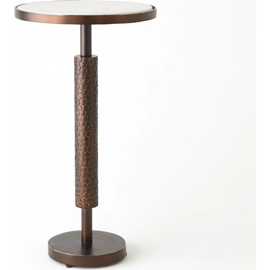 Hammered Martini Table by Global Views. Made from unique in a eclectic & global style.