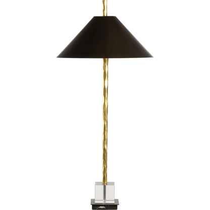 Davis Table Lamp by Chelsea House in gold, black and gold, bronze, clear, natural black. Made from unique in a modern style.