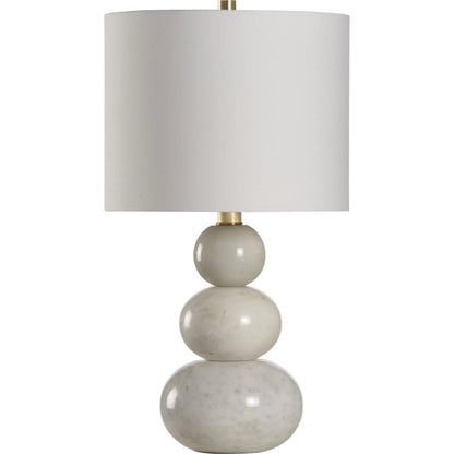 Bianca Marble Lamp by Chelsea House in natural white. Made from unique in a modern style.