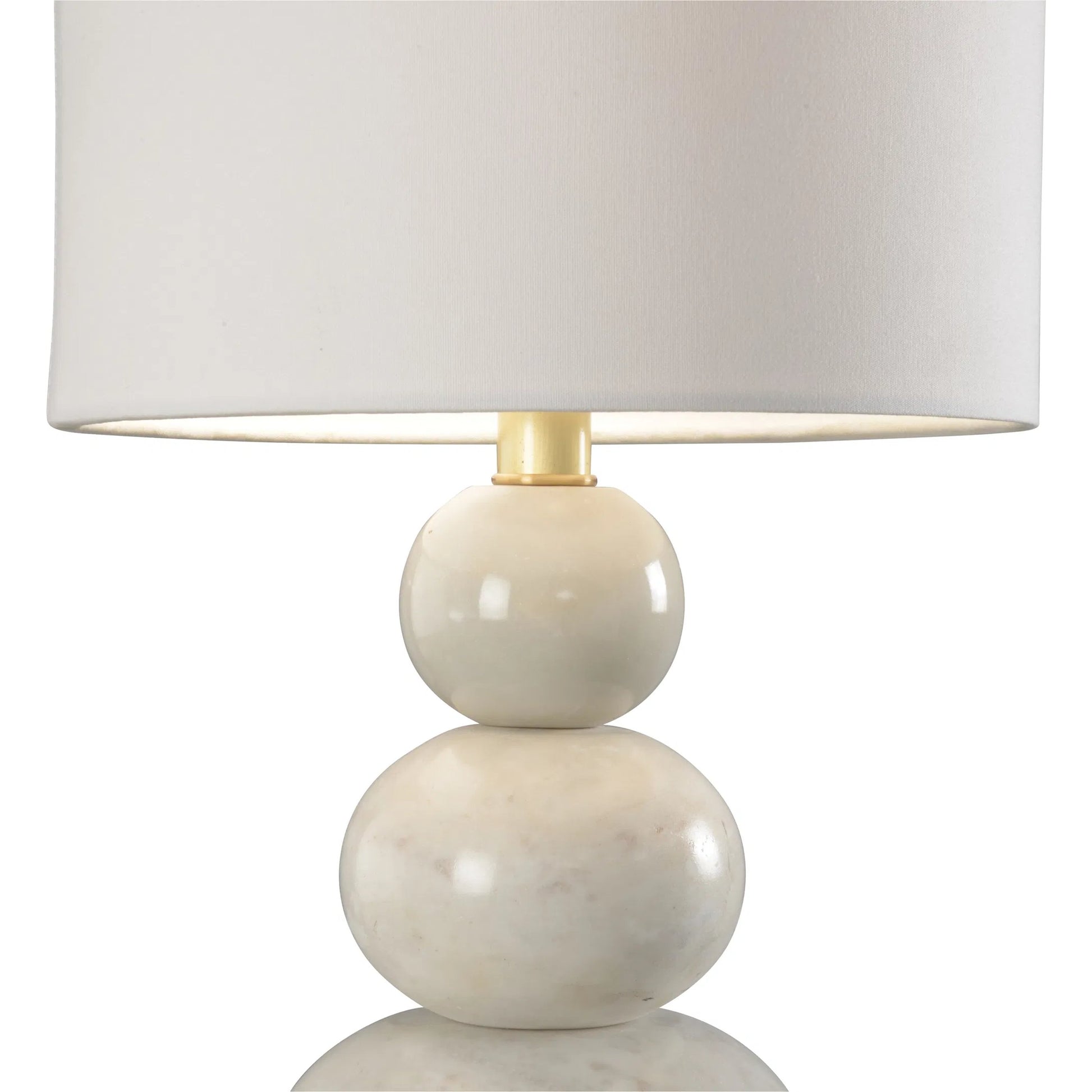 Bianca Marble Lamp by Chelsea House in natural white. Made from unique in a modern style.