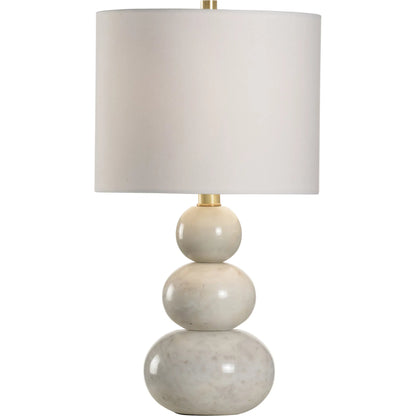 Bianca Marble Lamp by Chelsea House in natural white. Made from unique in a modern style.