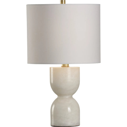 Blanche Marble Lamp by Chelsea House in natural white. Made from unique in a unique style.