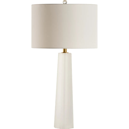 Frosted Crystal Lamp by Chelsea House in white, cream and frosted. Made from unique in a transitional style.