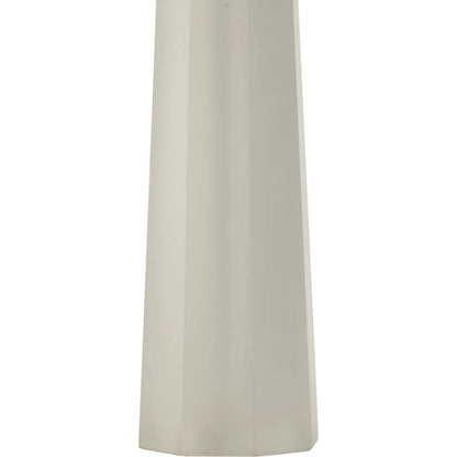 Frosted Crystal Lamp by Chelsea House in white, cream and frosted. Made from unique in a transitional style.