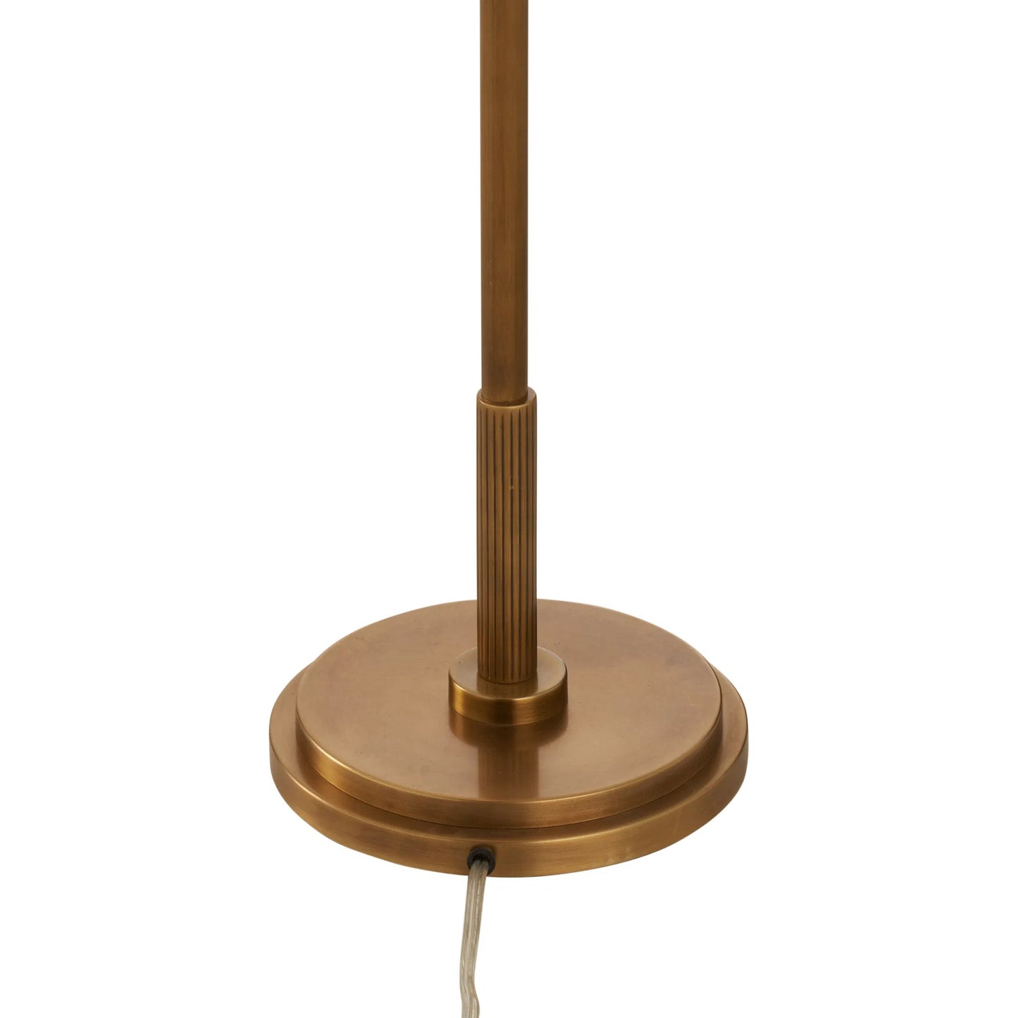 003 SI-2533947 | Closeup | Underwood Floor Lamp by Chelsea House in gold and antique brass. Made from unique in a unique style.