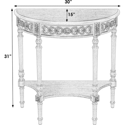 Danelle Demilune Console Table by Butler Specialty Company. Made from unique in a traditional style.