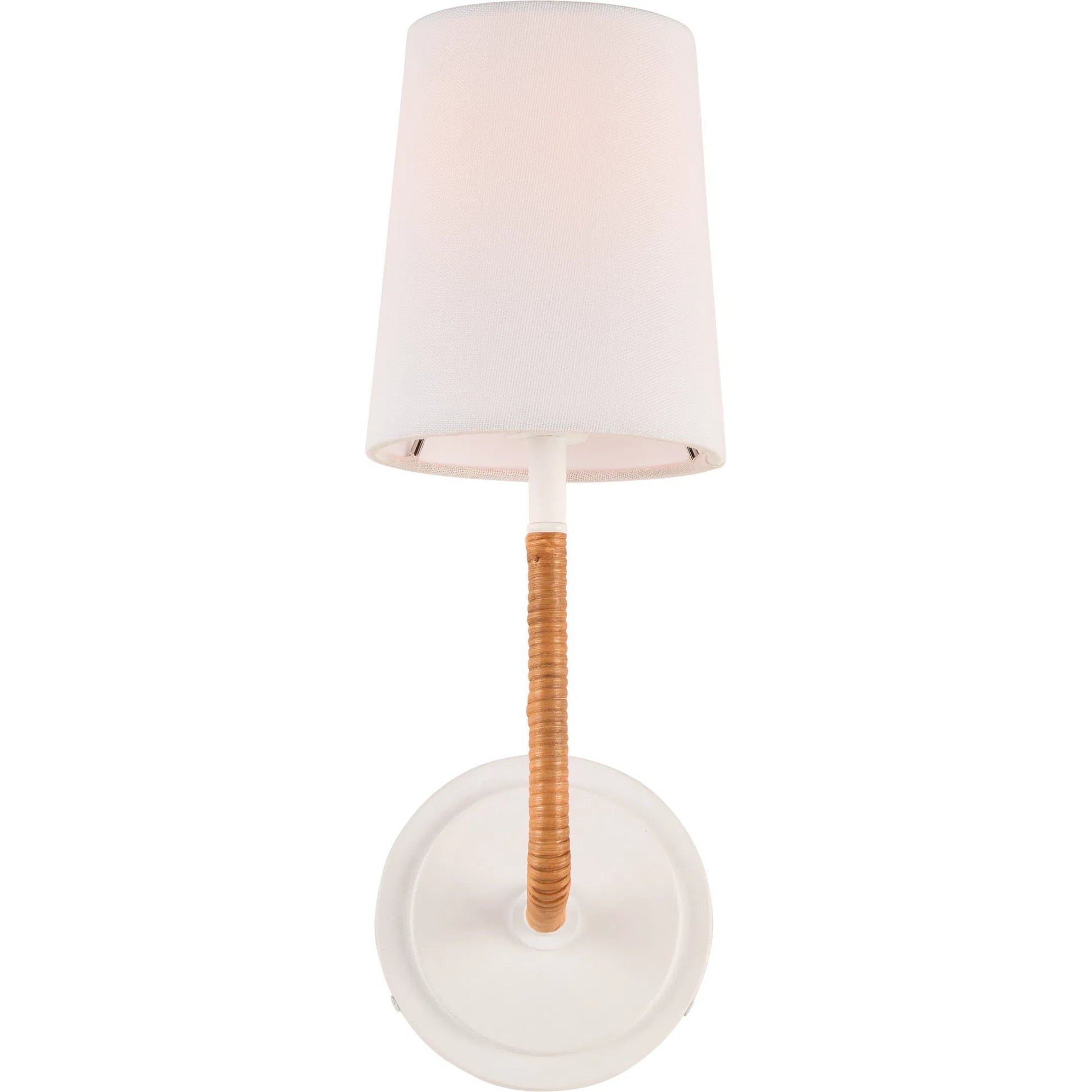 Amelia Sconce by Chelsea House in white, cream, brown and white, natural. Made from unique in a unique style.