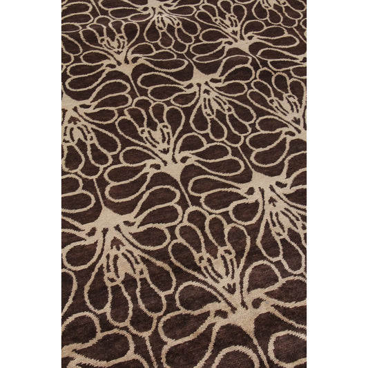 Metro 7030 Rug by Exquisite Rugs in brown, ivory. Made from new zealand wool in a unique style.
