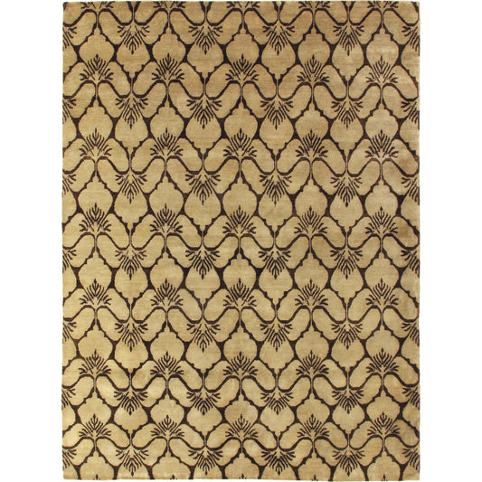 001 SI-2543210 | Primary Silo | Metro 7031 Rug by Exquisite Rugs in brown, ivory. Made from new zealand wool in a unique style.