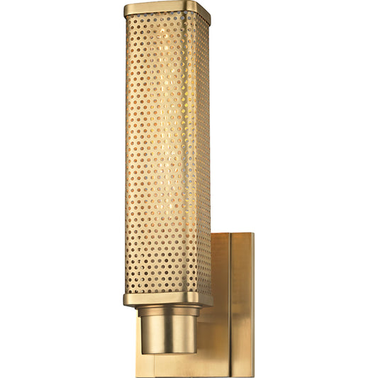 Gibbs Wall Sconce by Hudson Valley. Made from steel in a modern style.