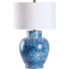 Blue Mottled Glaze
