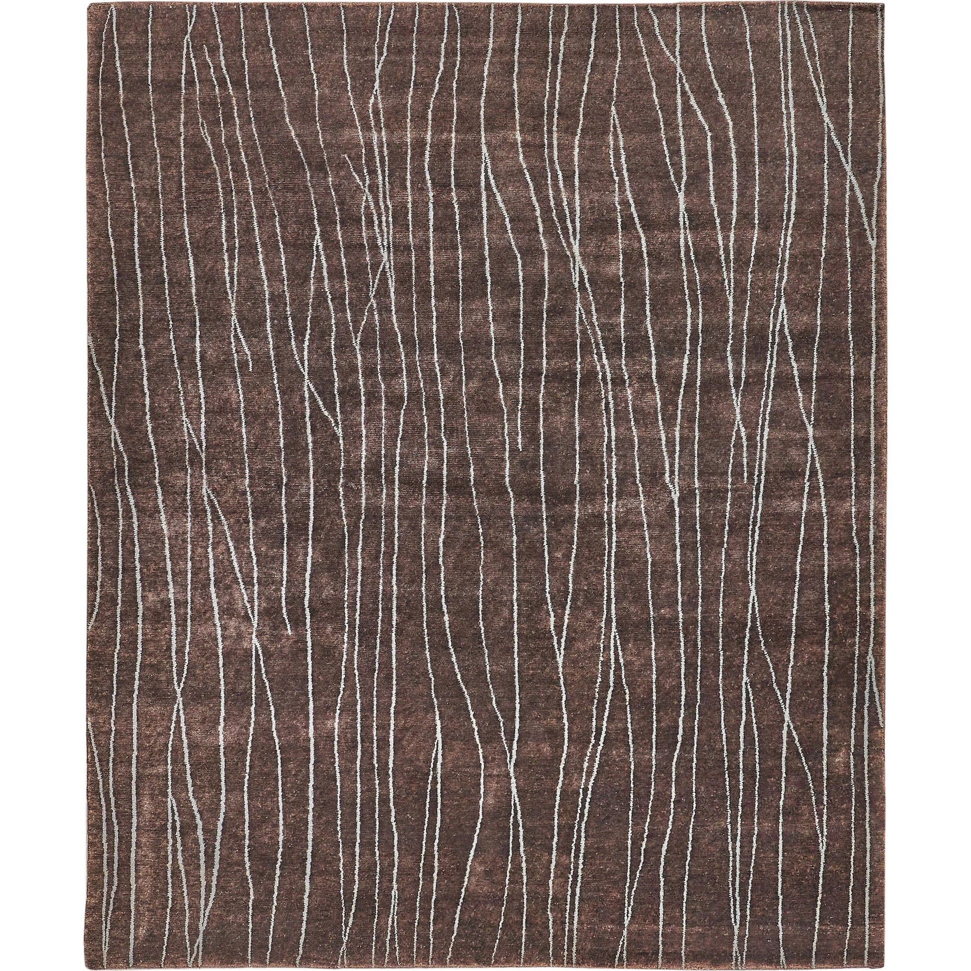 Metro 7033 Rug by Exquisite Rugs in brown. Made from new zealand wool in a unique style.