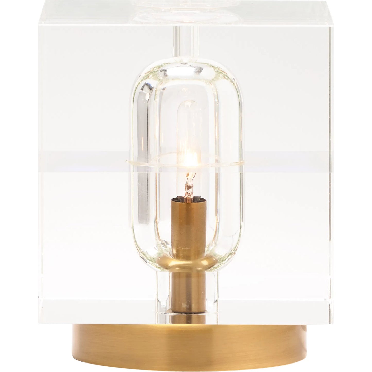 002 SI-2387703 | Additional Silo | Cube Lamp by Chelsea House in clear, antique brass. Made from unique in a transitional style.