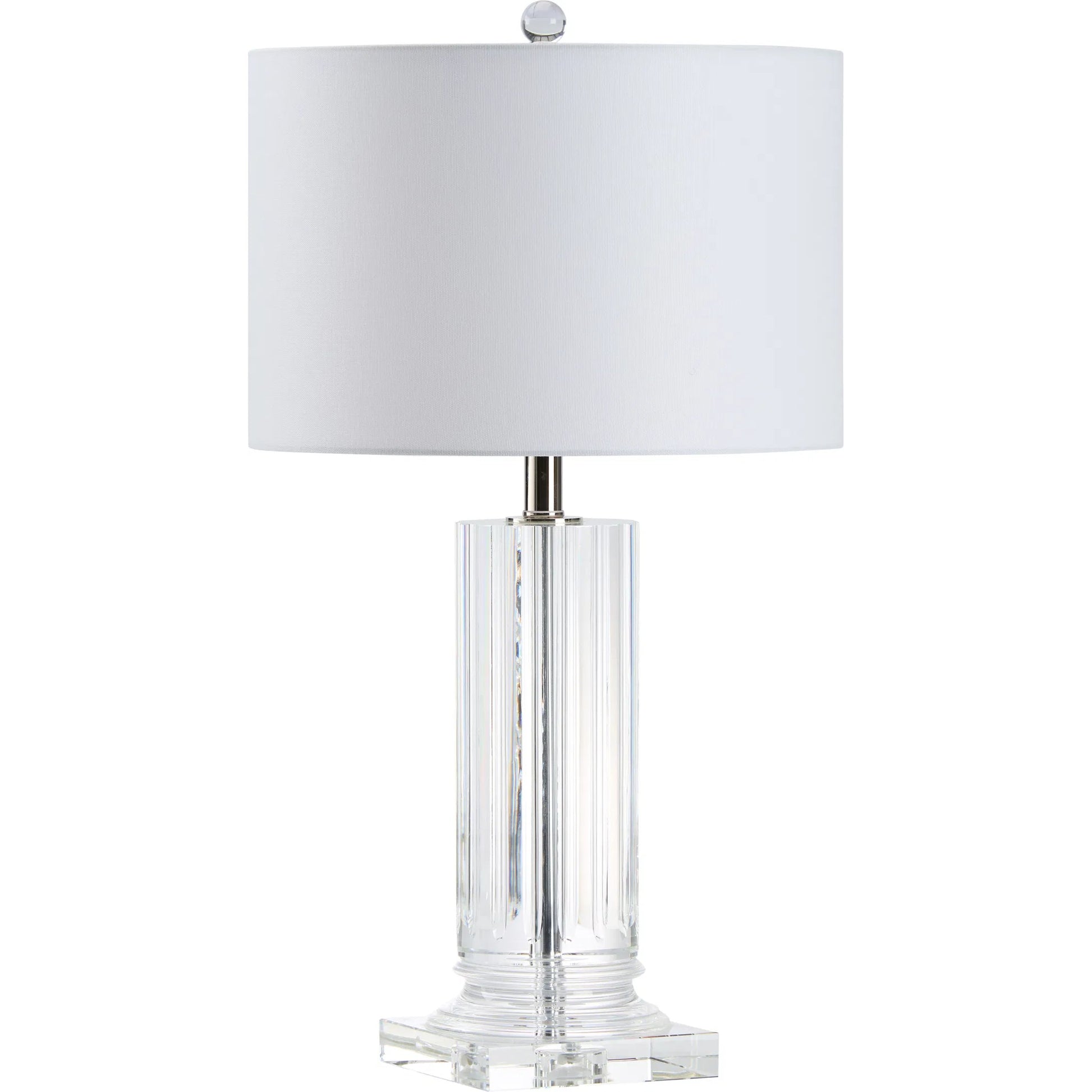 Glacier Crystal Lamp by Chelsea House in clear. Made from unique in a unique style.
