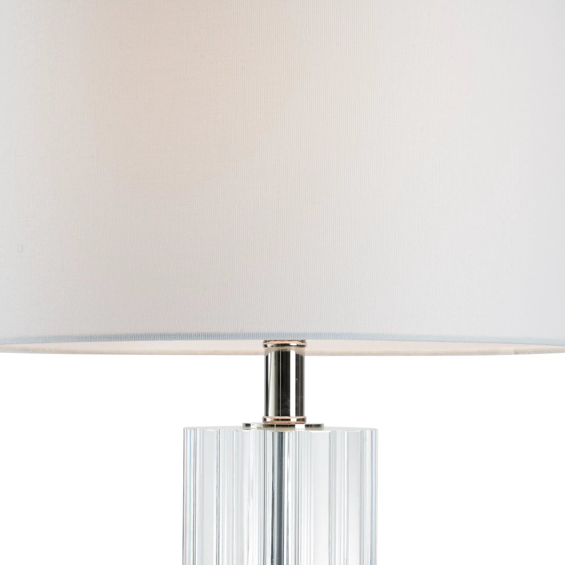 Glacier Crystal Lamp by Chelsea House in clear. Made from unique in a unique style.