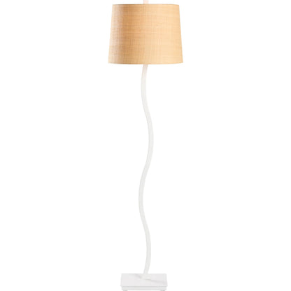 Sway Floor Lamp by Chelsea House in gilt. Made from unique in a unique style.