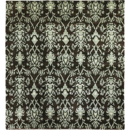 001 SI-2543213,SI-2543214,SI-2543215,SI-2543216,SI-2543217 | Primary Silo | Metro 7034 Rug by Exquisite Rugs in brown, light blue. Made from unique in a unique style.