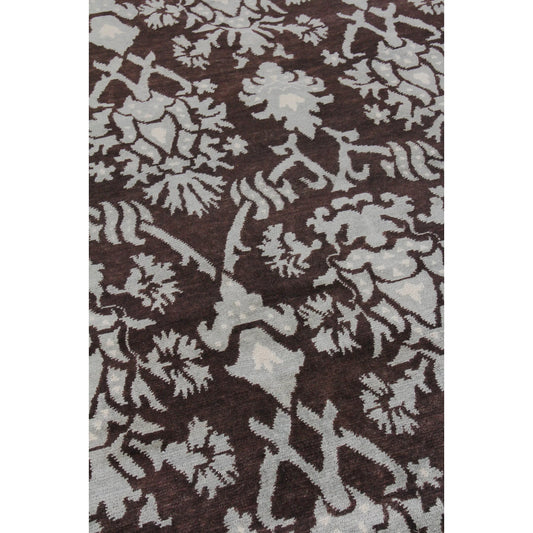 Metro 7034 Rug by Exquisite Rugs in brown, light blue. Made from unique in a unique style.