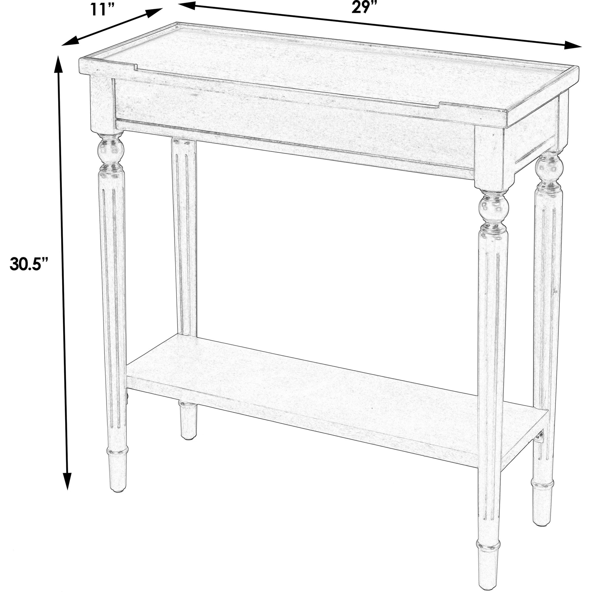 Aubrey Console Table by Butler Specialty Company. Made from unique in a traditional style.