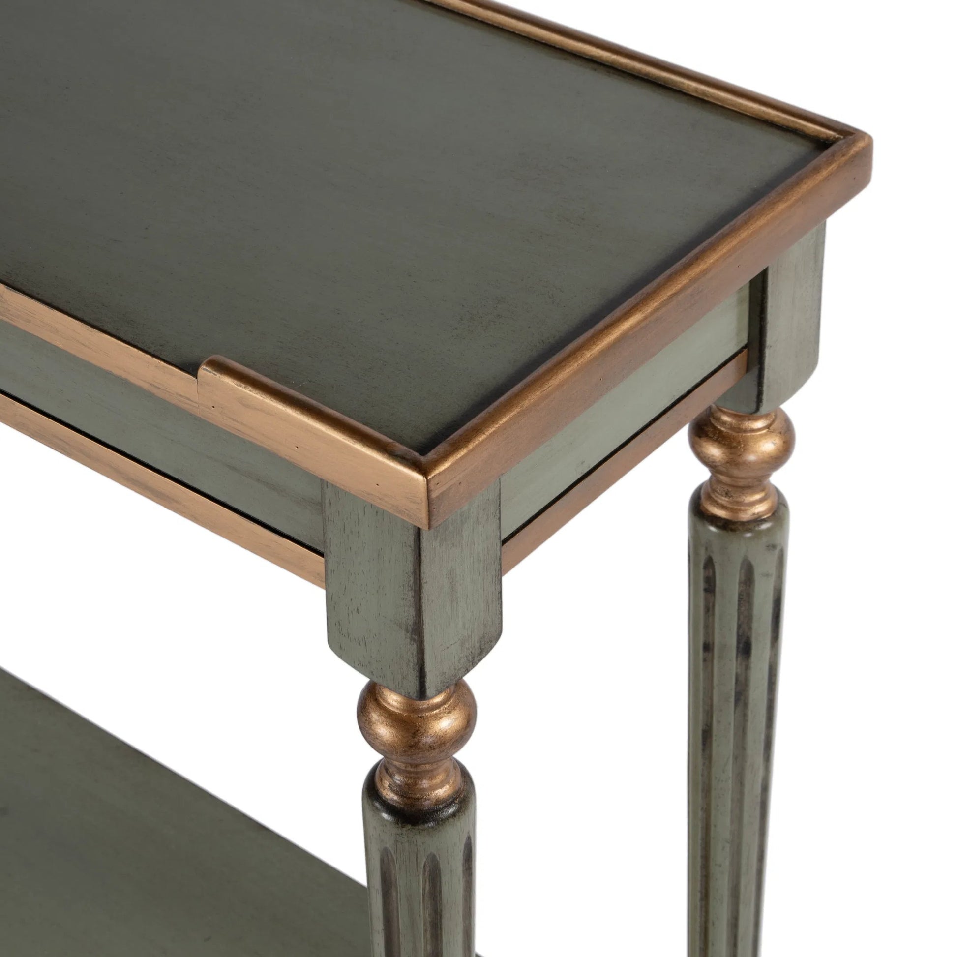 Aubrey 29" Console Table with Lower Open Shelf by Butler Specialty Company. Made from rubberwood, cherry veneers, mdf in a unique style.