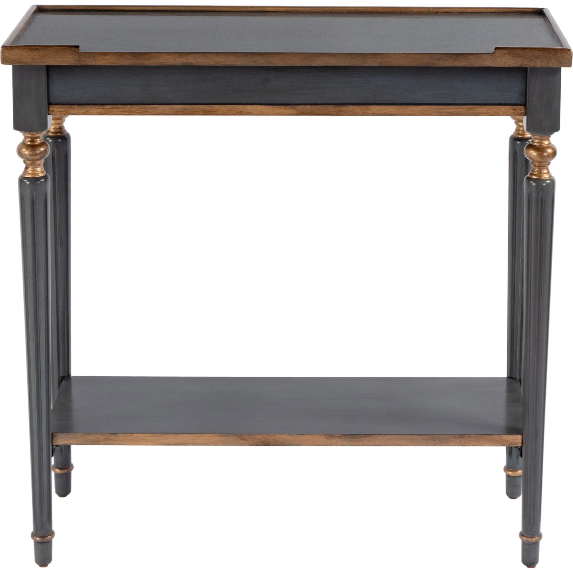 Aubrey 29" Console Table with Lower Open Shelf by Butler Specialty Company. Made from rubberwood, cherry veneers, mdf in a unique style.