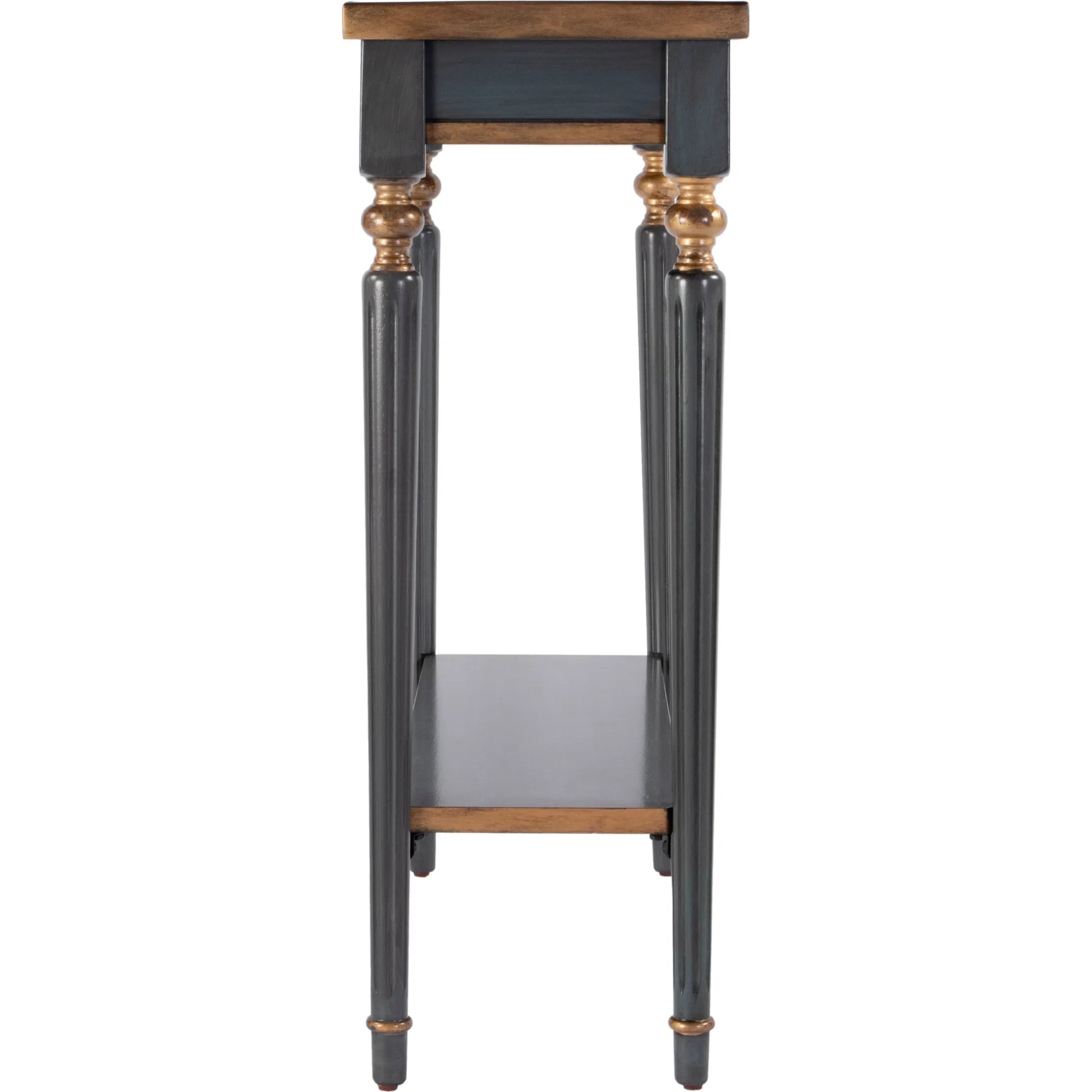 Aubrey 29" Console Table with Lower Open Shelf by Butler Specialty Company. Made from rubberwood, cherry veneers, mdf in a unique style.