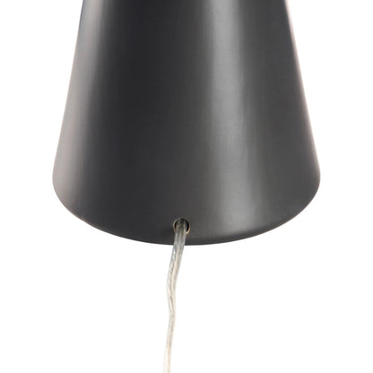 Chase Lamp by Chelsea House in black glaze. Made from unique in a modern style.