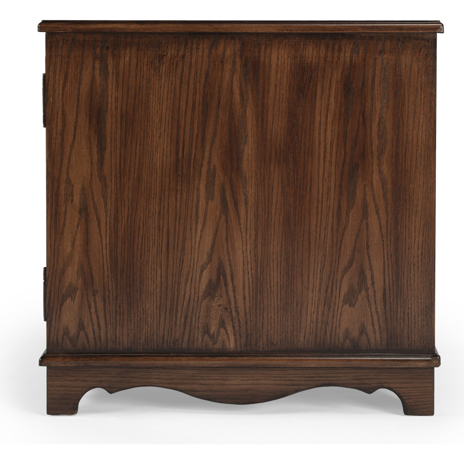 Gregory Magazine Table by Butler Specialty Company in dark brown and plantation cherry. Made from rubberwood solids, mdf, cherry veneer in a traditional style.