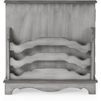 Gregory Magazine Table by Butler Specialty Company in dark brown and plantation cherry. Made from rubberwood solids, mdf, cherry veneer in a traditional style.