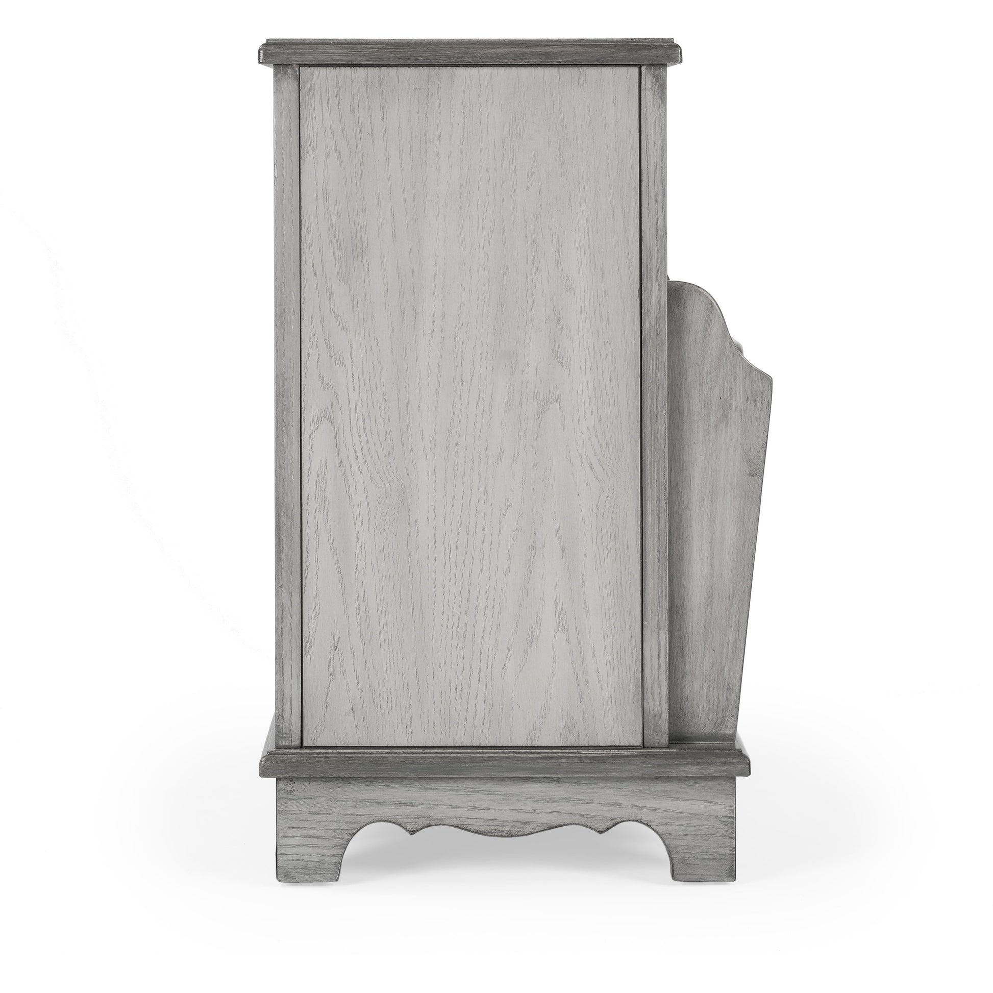 Gregory Magazine Table by Butler Specialty Company in dark brown and plantation cherry. Made from rubberwood solids, mdf, cherry veneer in a traditional style.