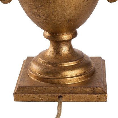 Gosford Lamp by Chelsea House in aged gold. Made from unique in a unique style.